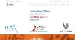 Desktop Screenshot of etilermuzikokulu.com